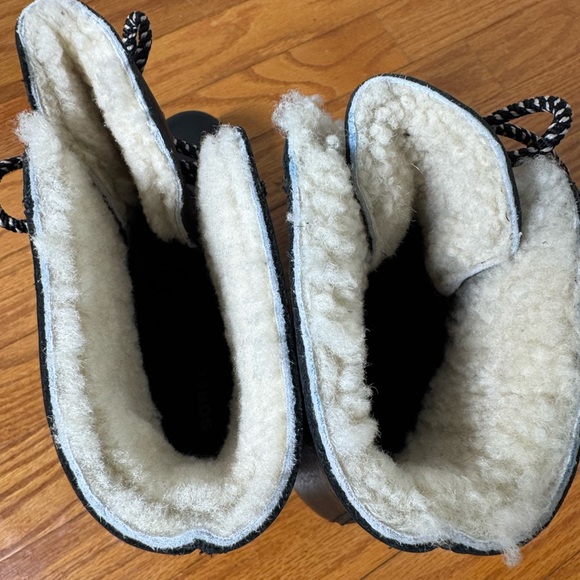 Sorel Lexie Wedge Tie Up Ankle Boots 7 - Picture 13 of 13